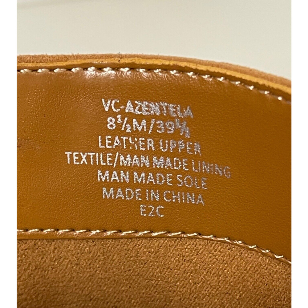 Vince Camuto Women's Azentela Ankle Booties Size 8.5 Brown Suede Golden Walnut - Picture 13 of 16